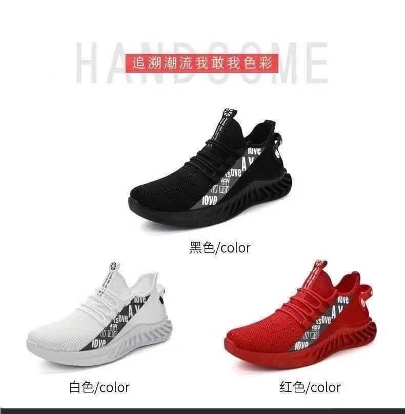 Men's Korean Style Breathable Mesh Casual Cloth Sneakers Student Running Shoes