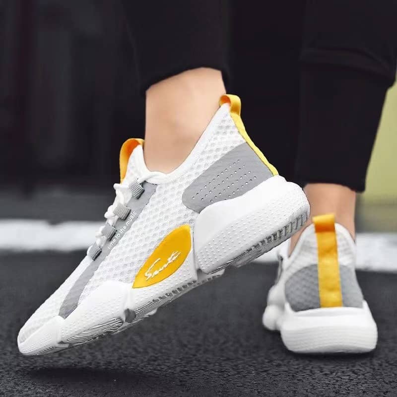 Men's Korean Style Breathable Mesh Casual Cloth Sneakers Student Running Shoes