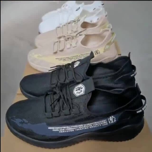 Men's Four Seasons Casual Comfortable Mesh Shoes Student Running Shoes Trendy Shoes Anti-Slip Coconut Shoes