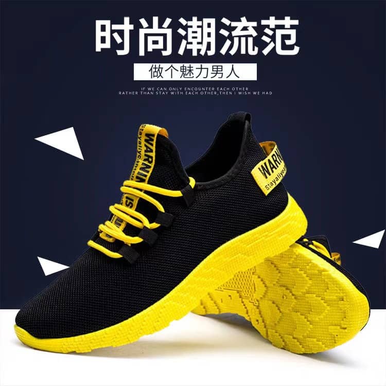 Men's Korean Style Casual Canvas Shoes Breathable Mesh Sneakers Student Athletic Running Shoes
