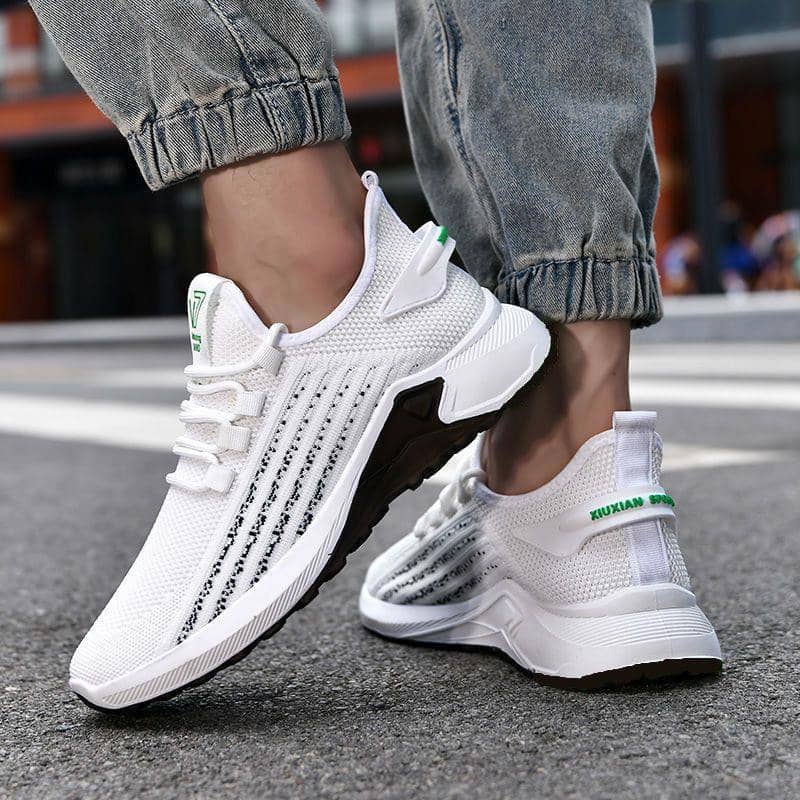 Men's Breathable Mesh Sneakers Dropshipping New Spring Summer Casual Athletic Running Shoes