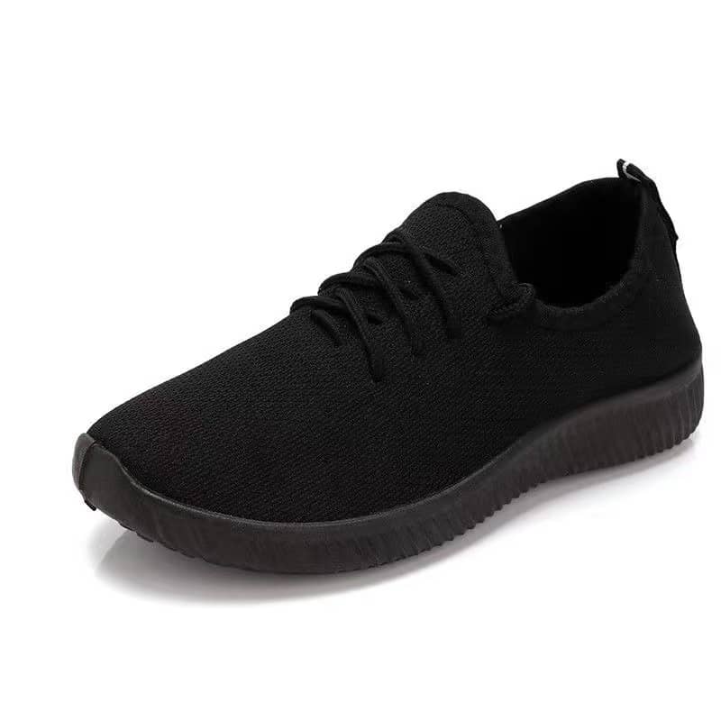 XCSH Exclusive Oteman819 Old Beijing Women's Coconut Shoes Anti-Slip Breathable Athletic Shoes Pure Black