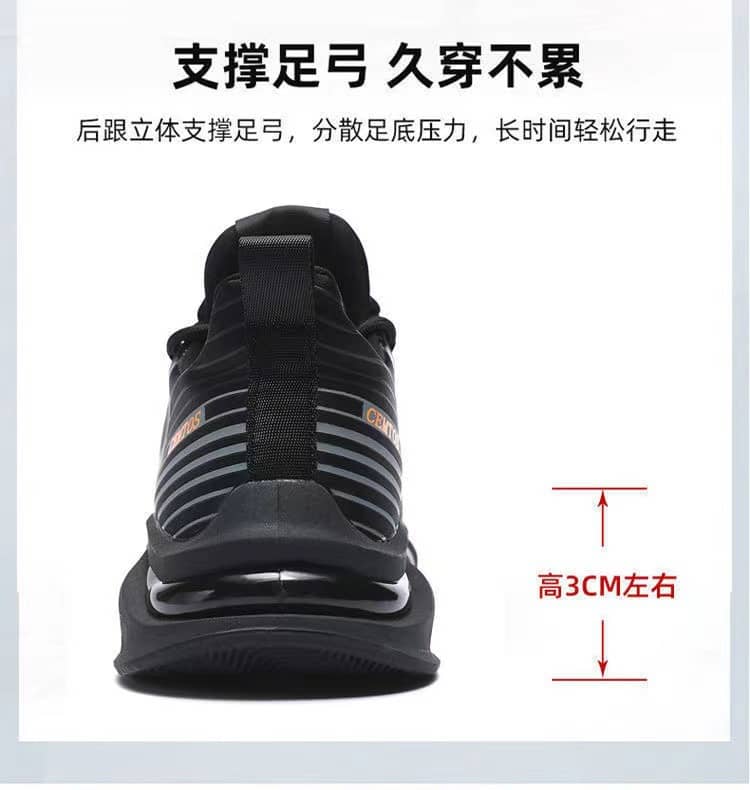 Men's Casual Athletic Cloth Shoes Korean Style Comfortable Breathable Mesh Shoes Student Athletic Running Shoes