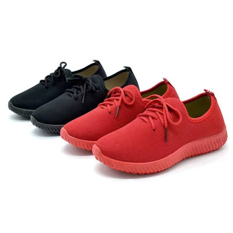 XCSH Exclusive Oteman819 Old Beijing Women's Coconut Shoes Anti-Slip Breathable Athletic Shoes Pure Black