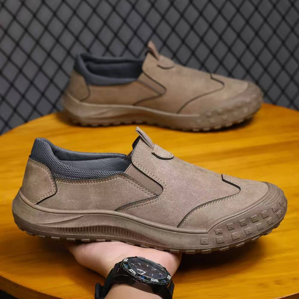 Men's Flyknit Mesh Breathable Casual Walking Shoes All-Season Comfortable Lightweight Sneakers