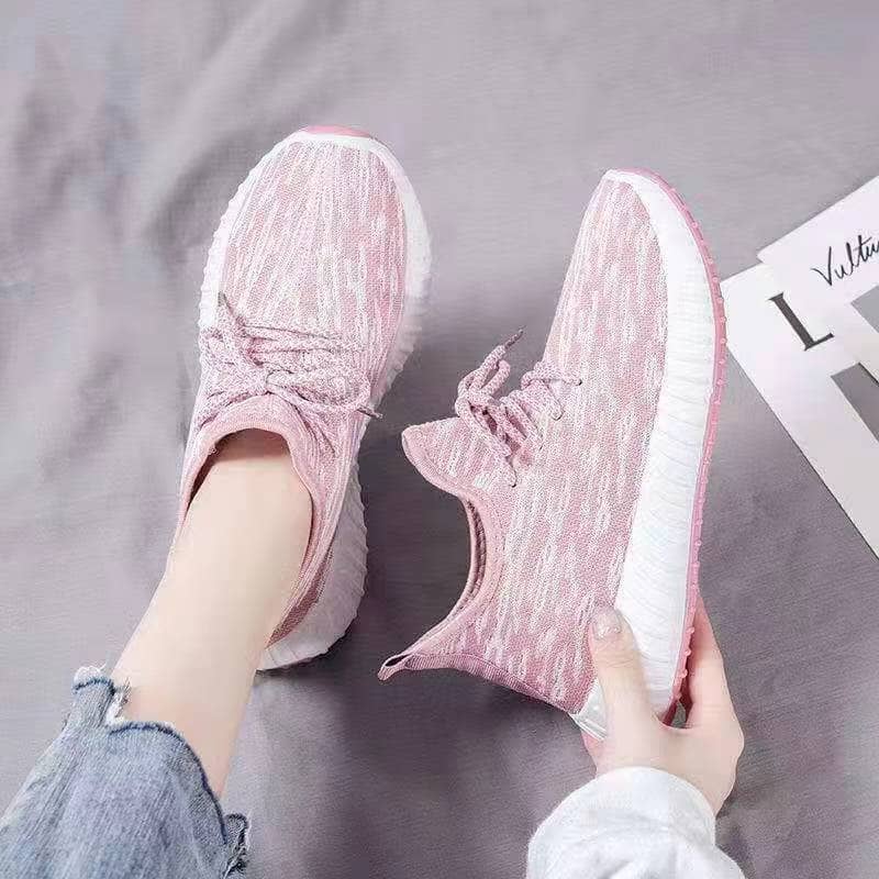 Unisex Coconut Athletic Shoes Old Beijing Cloth Shoes Breathable Flyknit Casual Platform Running Coconut Shoes