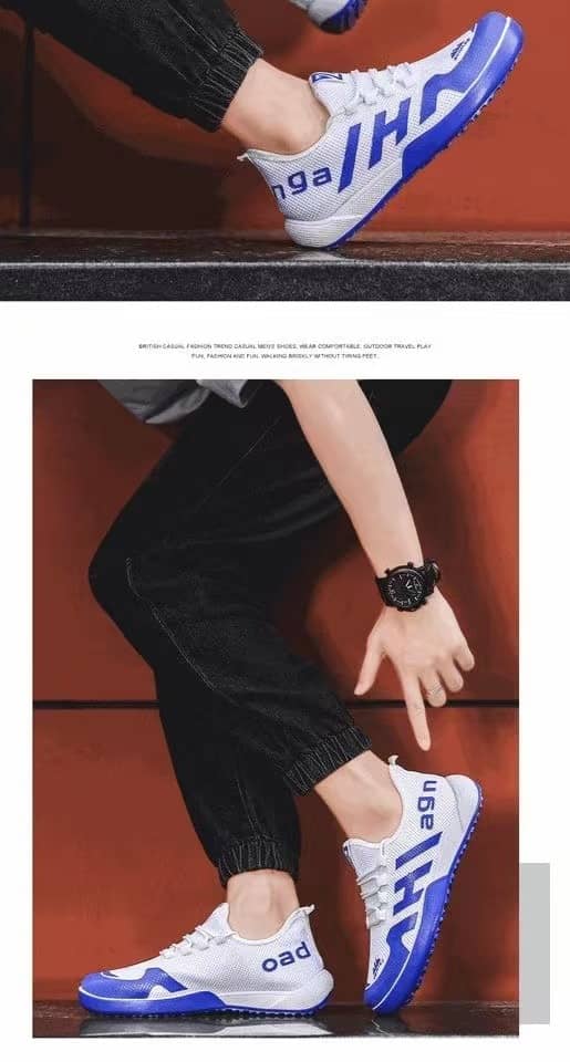 Men's Comfortable Breathable Mesh Cloth Casual Running Track Shoes