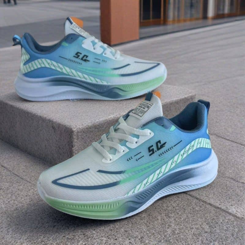 Men's Mesh Lightweight Running Shoes Breathable Student Athletic Sneakers
