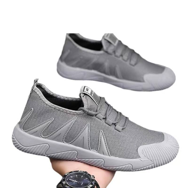 Men's Breathable Mesh Running Shoes Casual Sneakers Fashionable Work Shoes