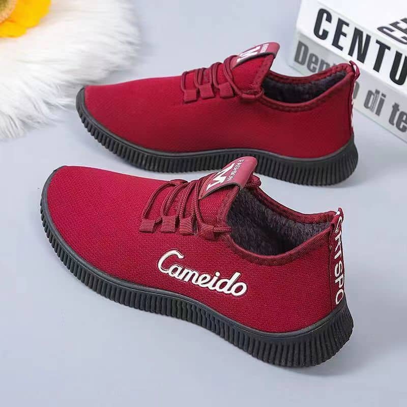 Spring New Women's Slip-On Shoes Lightweight Breathable Women's Shoes Comfortable Versatile Mom Shoes Walking Shoes for Middle-Aged and Elderly
