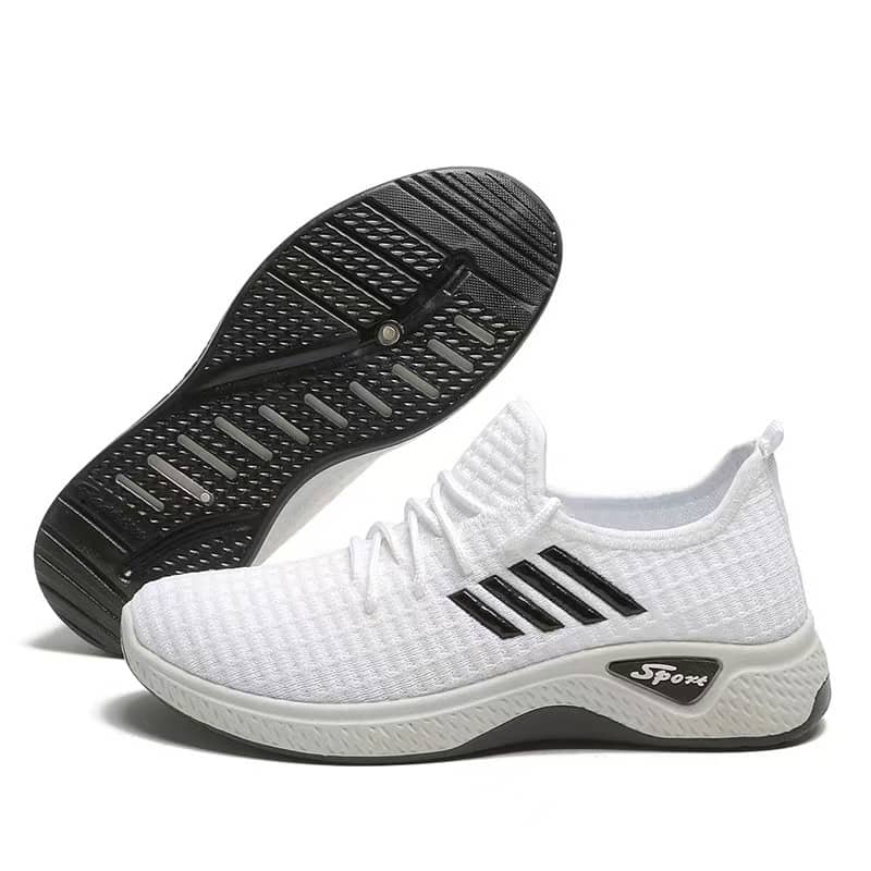 Women's Flyknit Athletic Shoes Soft Sole Slip-On Casual Walking Shoes Breathable Anti-Slip