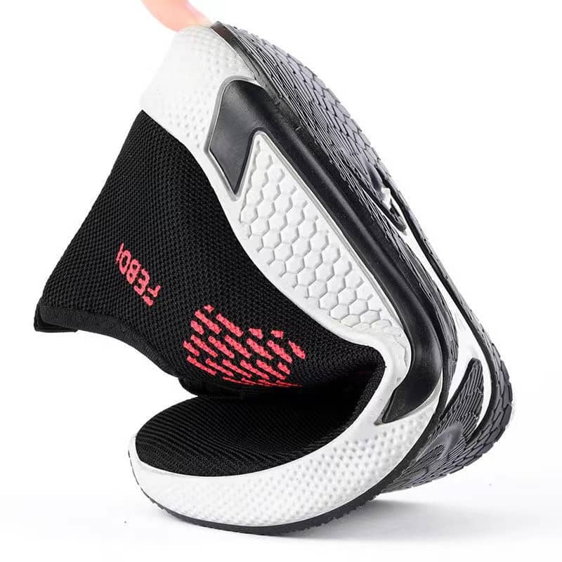 2023 Summer New Mesh Shoes Men's Korean Style Breathable Cloth Shoes Student Athletic Running Shoes