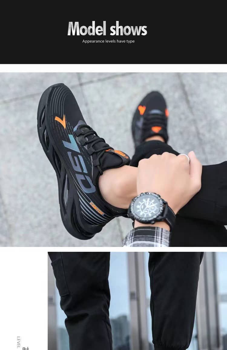 Men's Casual Athletic Cloth Shoes Korean Style Comfortable Breathable Mesh Shoes Student Athletic Running Shoes