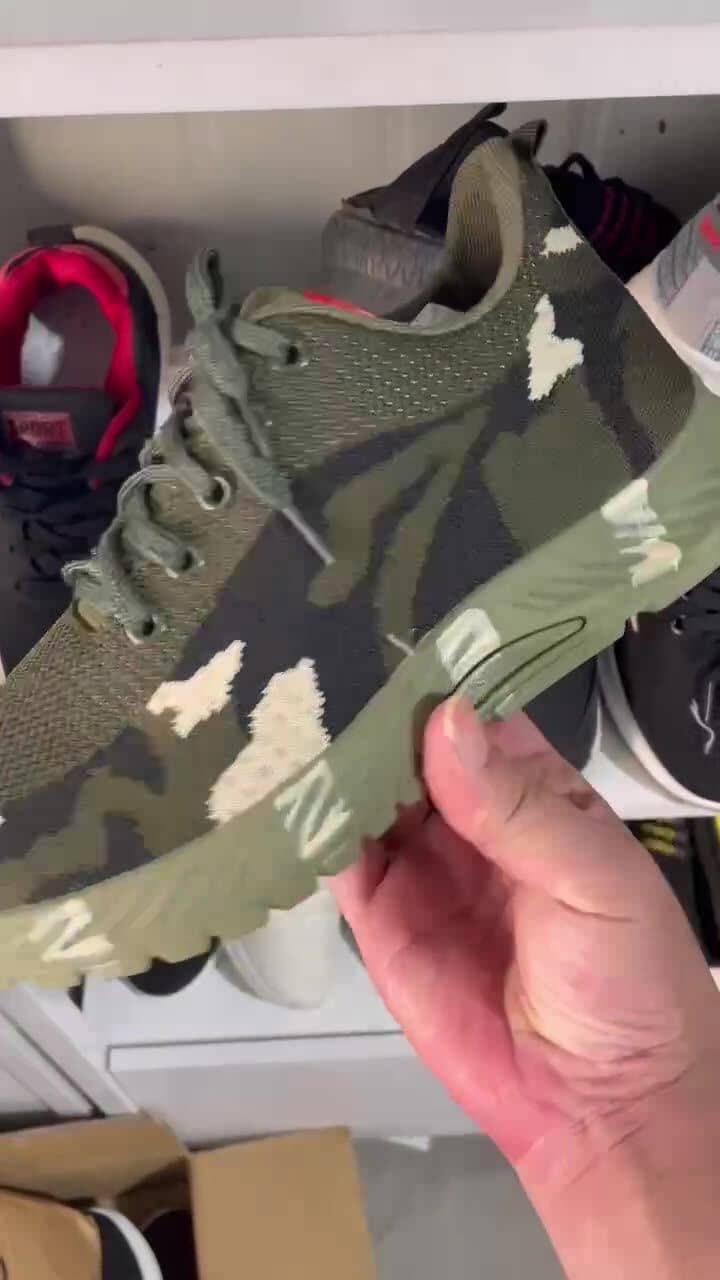 Camouflage Shoes for Men and Women All-Season Athletic Outdoor Hiking Work Shoes