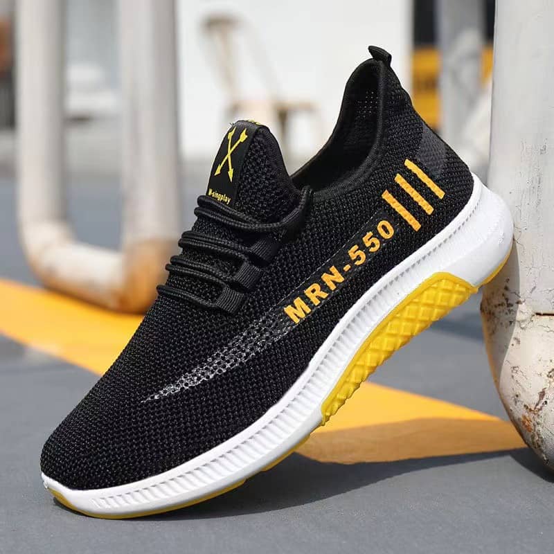 Men's Casual Breathable Mesh Shoes Korean Style Comfortable Running Shoes Student Athletic Shoes