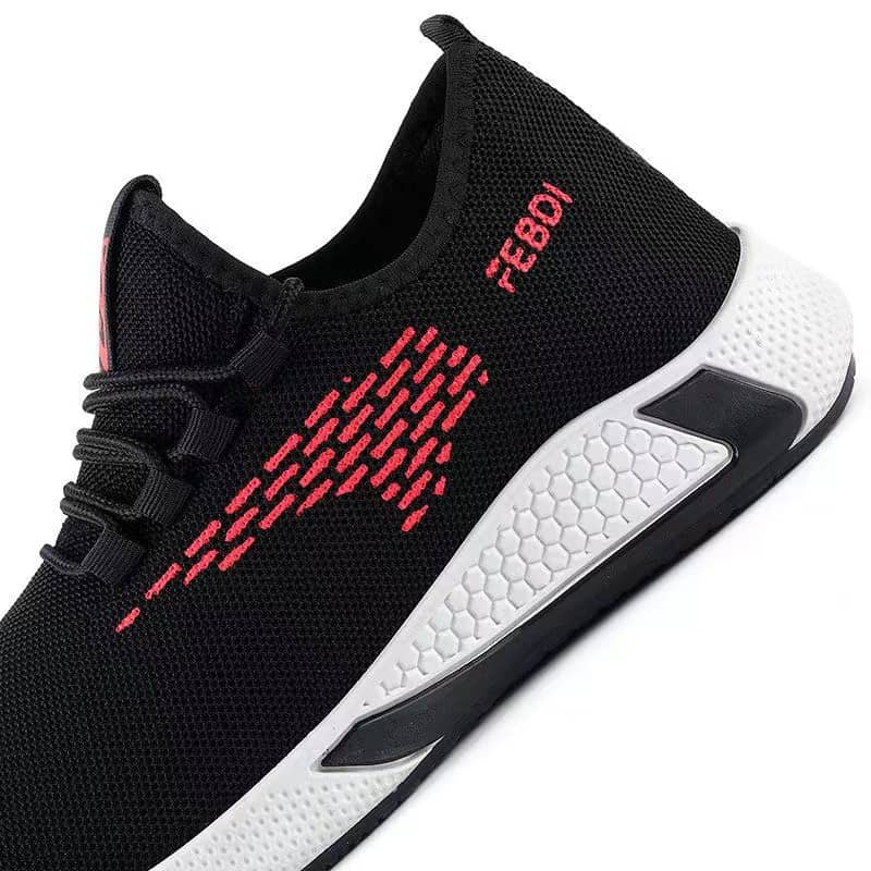 2023 Summer New Mesh Shoes Men's Korean Style Breathable Cloth Shoes Student Athletic Running Shoes