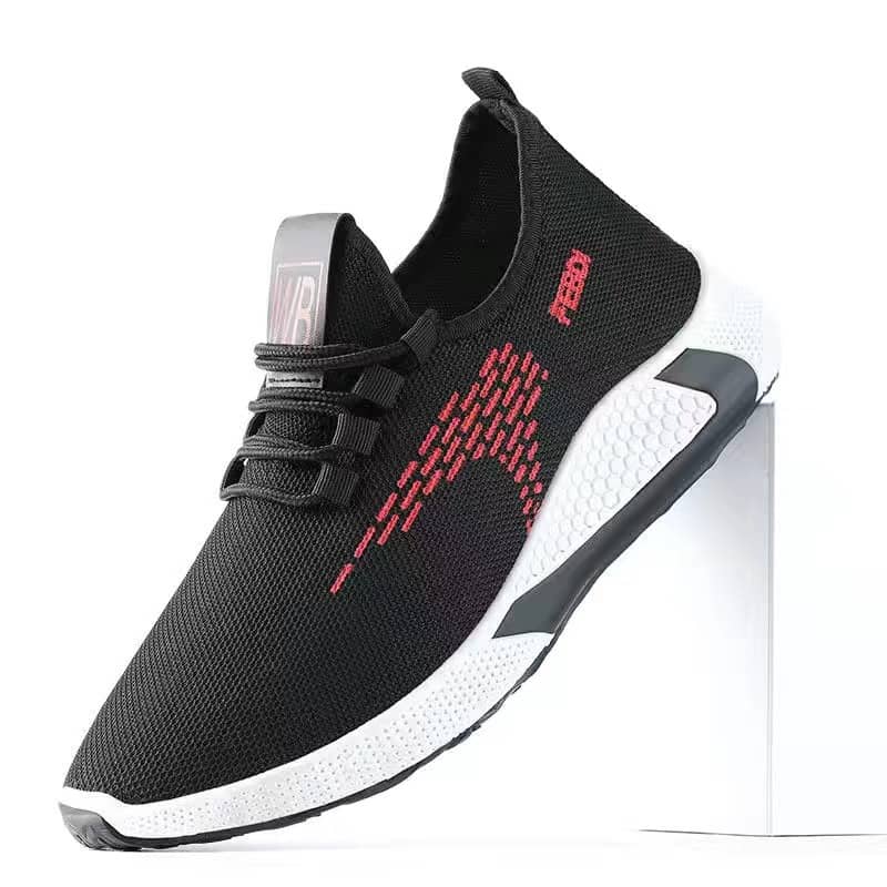 2023 Summer New Mesh Shoes Men's Korean Style Breathable Cloth Shoes Student Athletic Running Shoes