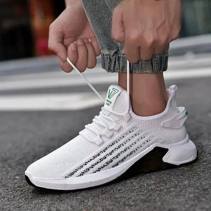 Men's Breathable Mesh Sneakers Dropshipping New Spring Summer Casual Athletic Running Shoes