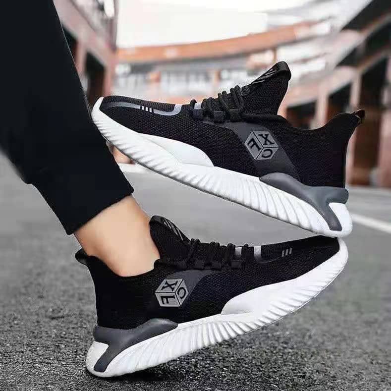 Men's Comfortable Breathable Mesh Cloth Athletic Running Shoes