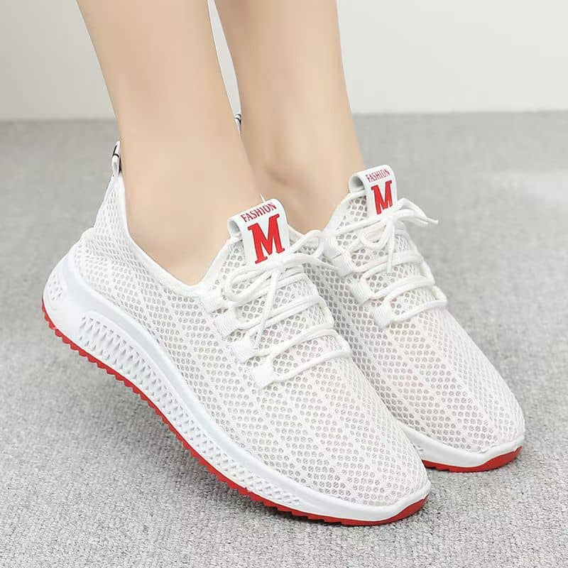 Women's Casual Soft Sole Athletic Sneakers Lightweight Breathable Walking Dance Shoes