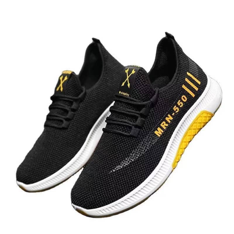 Men's Casual Breathable Mesh Shoes Korean Style Comfortable Running Shoes Student Athletic Shoes