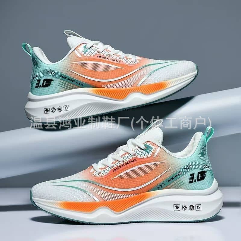 Men's Mesh Lightweight Running Shoes Breathable Student Athletic Sneakers