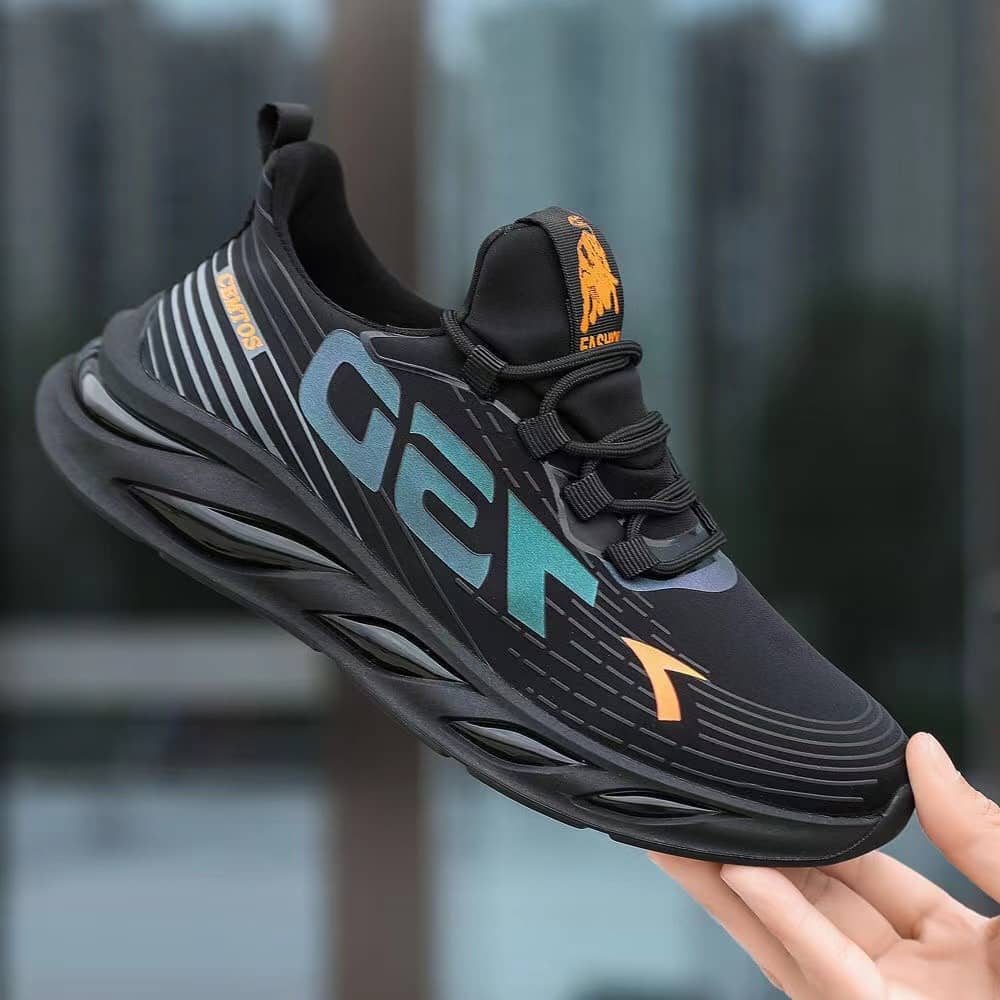 Men's Casual Athletic Cloth Shoes Korean Style Comfortable Breathable Mesh Shoes Student Athletic Running Shoes