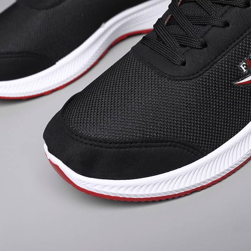Men's Breathable Mesh Casual Athletic Sneakers Lightweight Wear-Resistant Flyknit Running Shoes