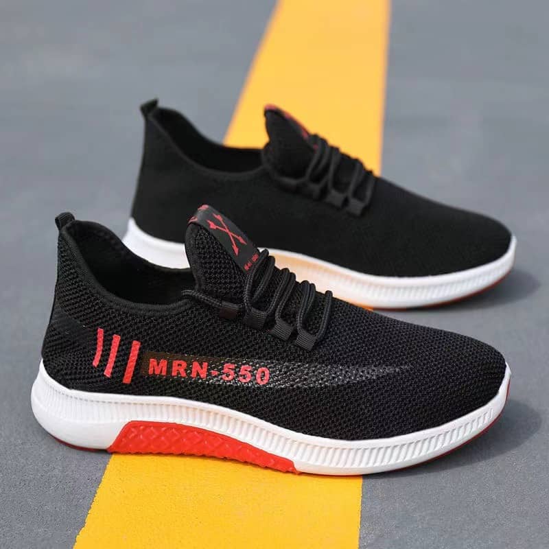 Men's Casual Breathable Mesh Shoes Korean Style Comfortable Running Shoes Student Athletic Shoes