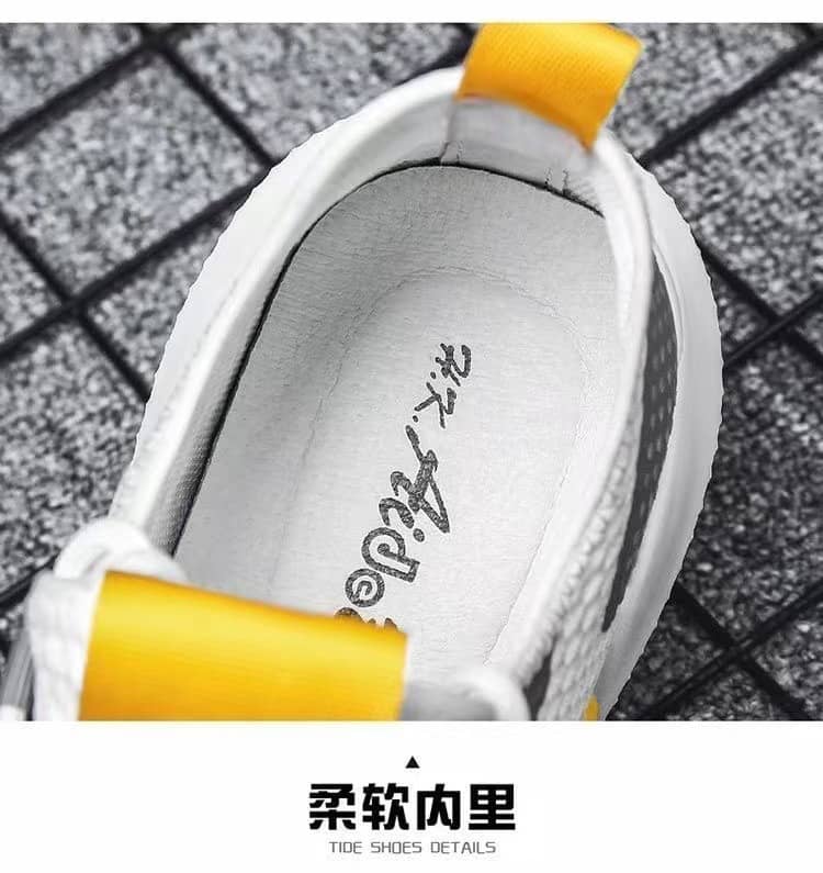 Men's Korean Style Breathable Mesh Casual Cloth Sneakers Student Running Shoes