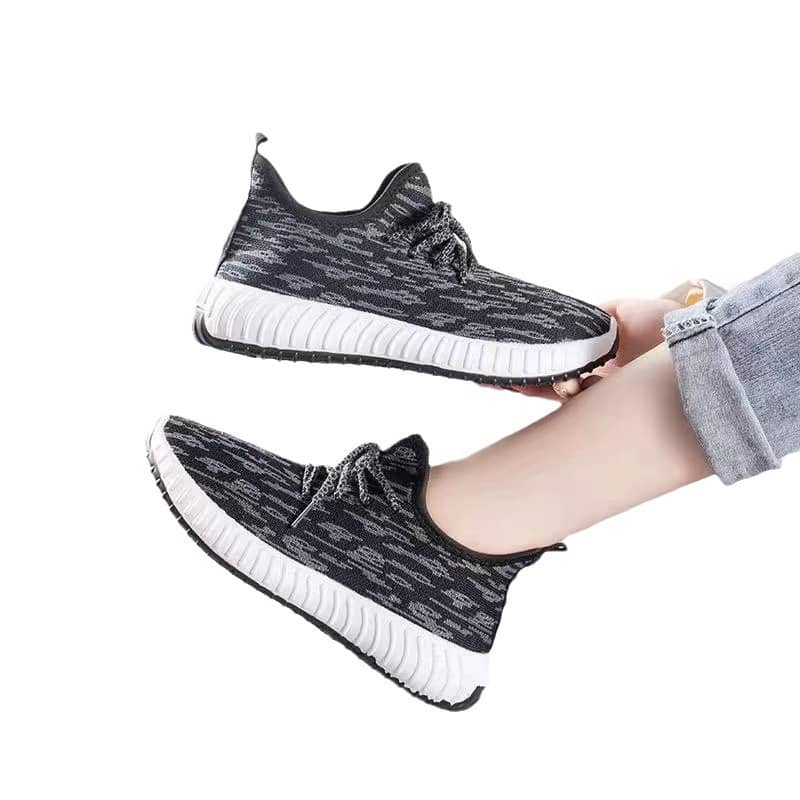 Unisex Coconut Athletic Shoes Old Beijing Cloth Shoes Breathable Flyknit Casual Platform Running Coconut Shoes