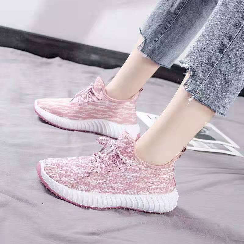 Unisex Coconut Athletic Shoes Old Beijing Cloth Shoes Breathable Flyknit Casual Platform Running Coconut Shoes
