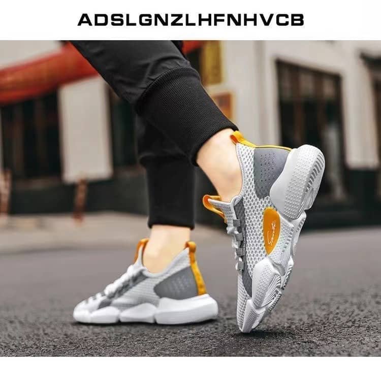 Men's Korean Style Breathable Mesh Casual Cloth Sneakers Student Running Shoes