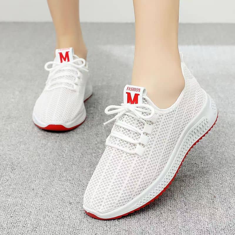Women's Casual Soft Sole Athletic Sneakers Lightweight Breathable Walking Dance Shoes