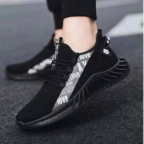 Men's Korean Style Breathable Mesh Casual Cloth Sneakers Student Running Shoes