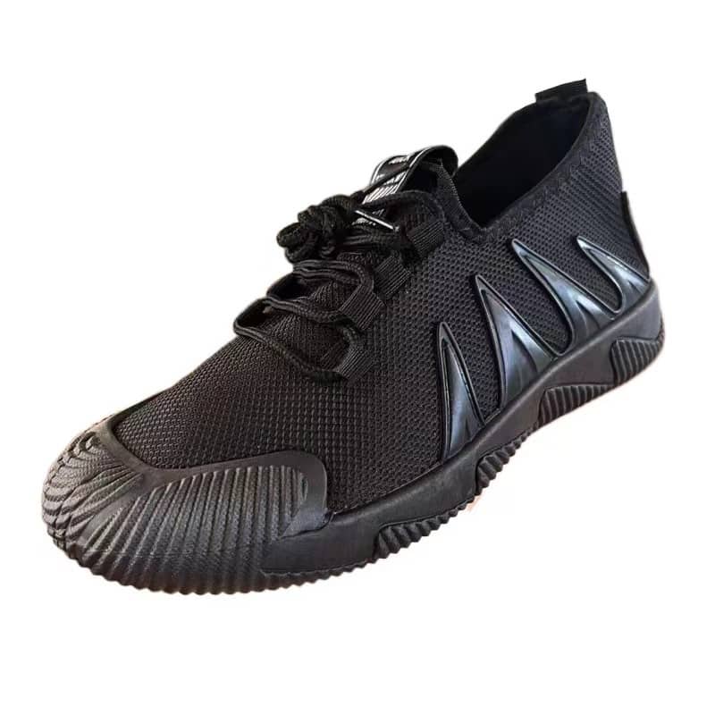 Men's Breathable Mesh Running Shoes Casual Sneakers Fashionable Work Shoes