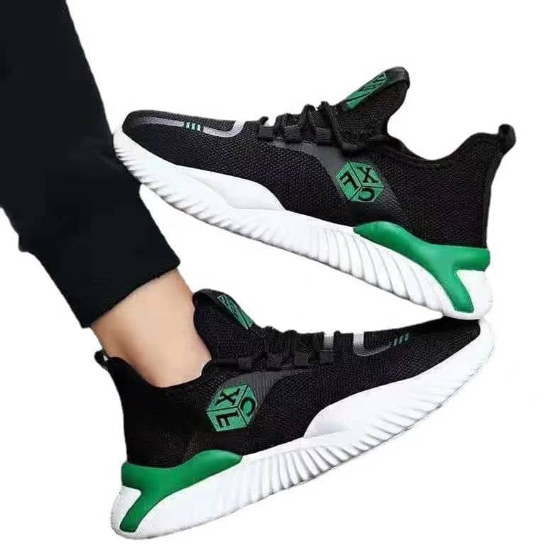 Men's Comfortable Breathable Mesh Cloth Athletic Running Shoes
