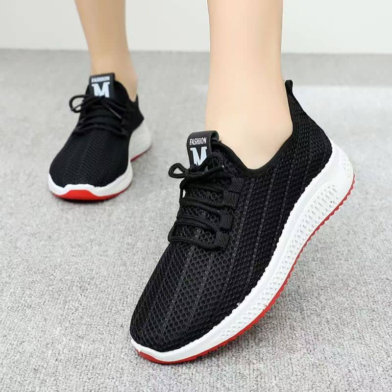 Women's Casual Soft Sole Athletic Sneakers Lightweight Breathable Walking Dance Shoes