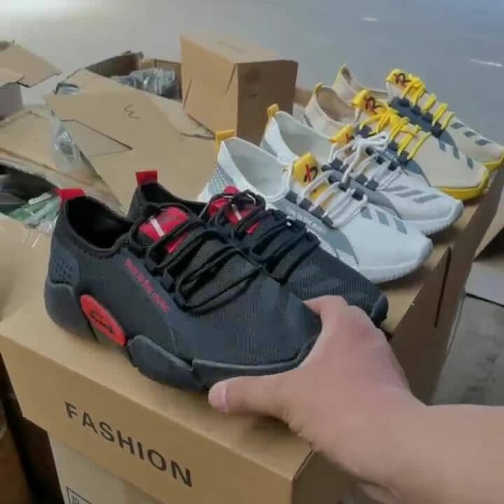 Men's Korean Style Breathable Mesh Casual Cloth Sneakers Student Running Shoes