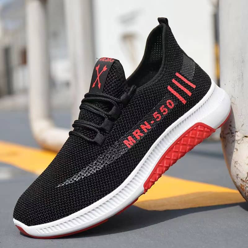 Men's Casual Breathable Mesh Shoes Korean Style Comfortable Running Shoes Student Athletic Shoes