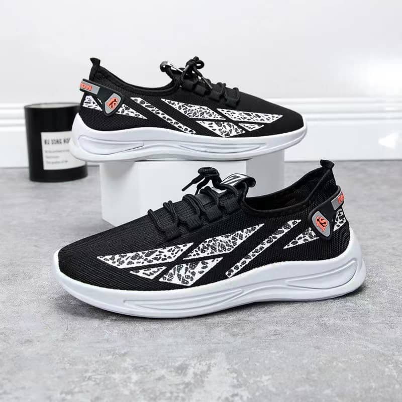 2023 New Summer Men's Breathable Mesh Cloth Sneakers Student Comfortable Running Shoes