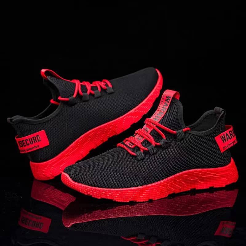 Men's Korean Style Casual Canvas Shoes Breathable Mesh Sneakers Student Athletic Running Shoes