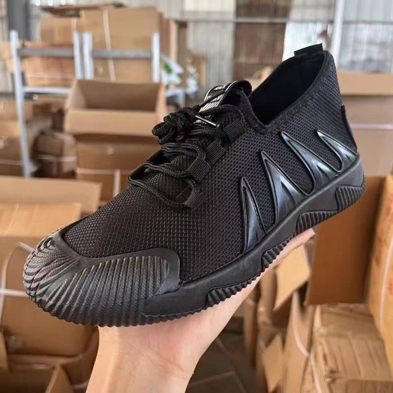 Men's Breathable Mesh Running Shoes Casual Sneakers Fashionable Work Shoes