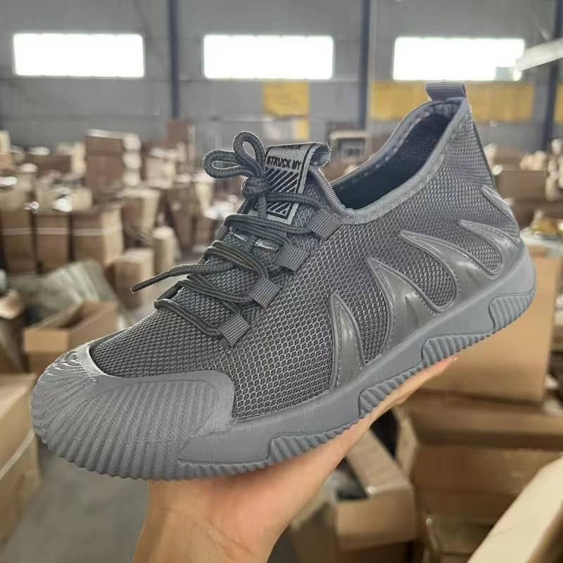 Men's Breathable Mesh Running Shoes Casual Sneakers Fashionable Work Shoes
