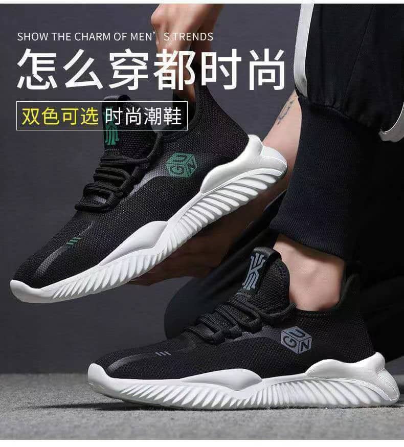 Men's Comfortable Breathable Mesh Cloth Athletic Running Shoes