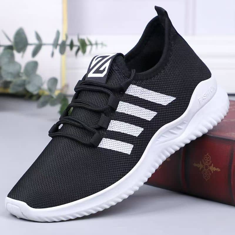 Unisex Casual Breathable Mesh Sneakers Comfortable Athletic Shoes for Couples