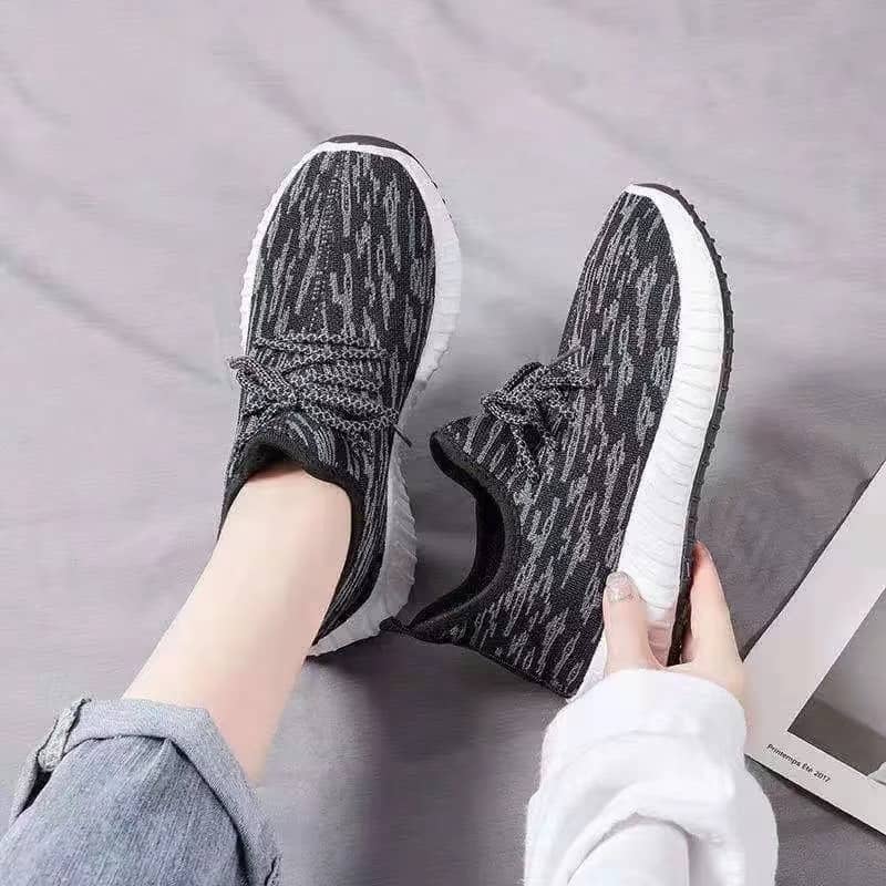 Unisex Coconut Athletic Shoes Old Beijing Cloth Shoes Breathable Flyknit Casual Platform Running Coconut Shoes