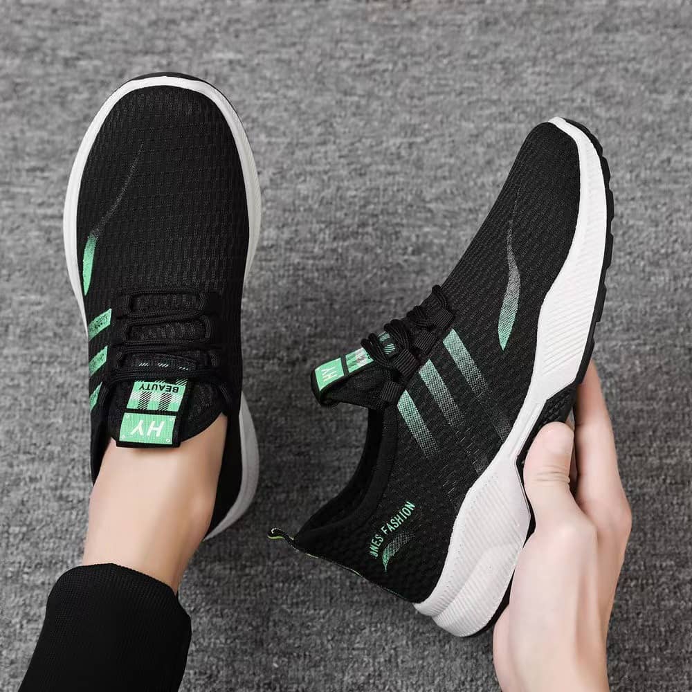 Men's Korean Style Breathable Mesh Soft Sole Casual Sneakers Running Shoes