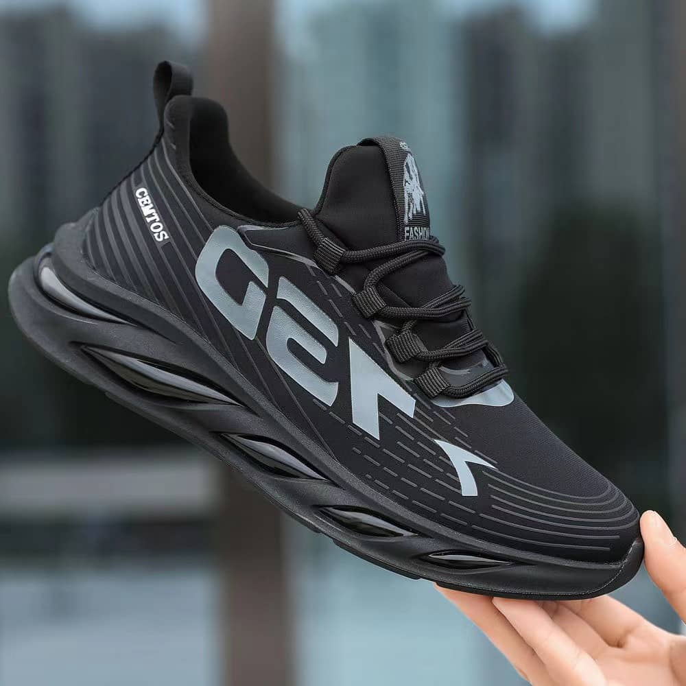 Men's Casual Athletic Cloth Shoes Korean Style Comfortable Breathable Mesh Shoes Student Athletic Running Shoes