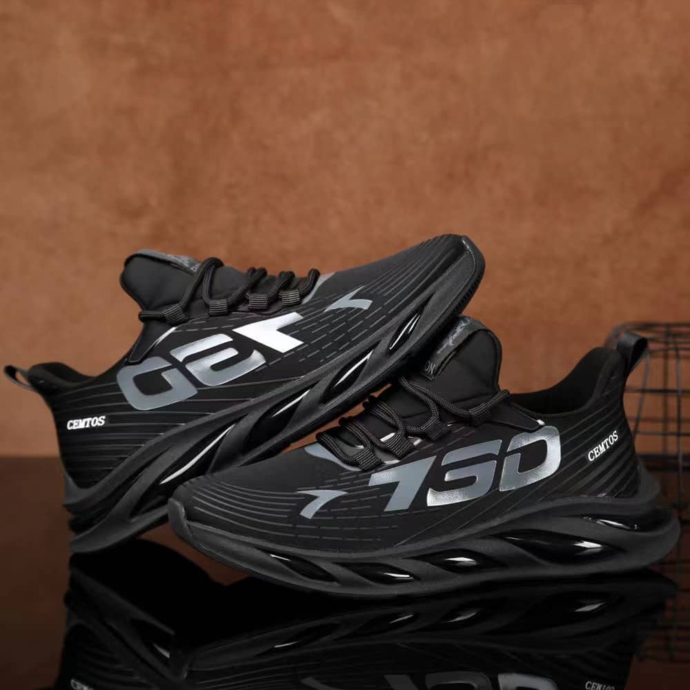 Men's Casual Athletic Cloth Shoes Korean Style Comfortable Breathable Mesh Shoes Student Athletic Running Shoes
